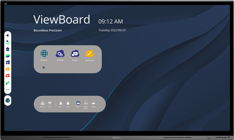ViewBoard IFP7562 İnsanları ve Fikirleri Birbirine Bağlayan 75-inç